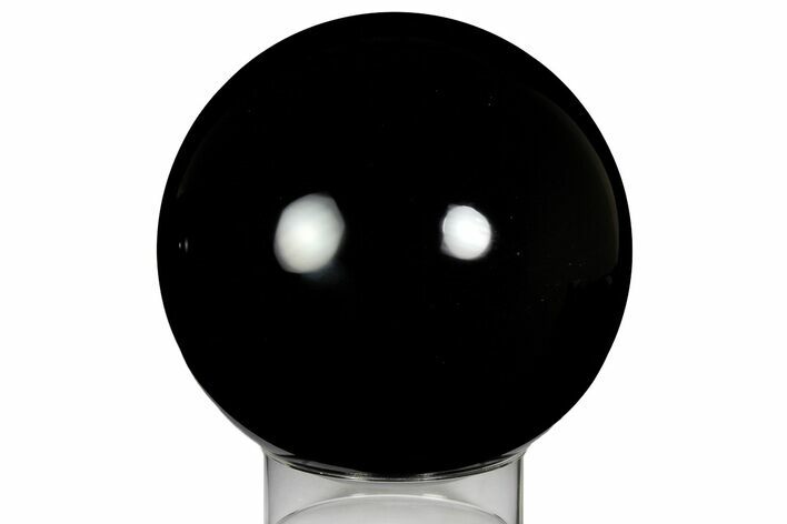Large, Polished Obsidian Sphere - Mexico #159330